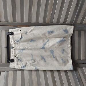 Women's High-Rise Midi Denim Skirt | Future Collective | 4